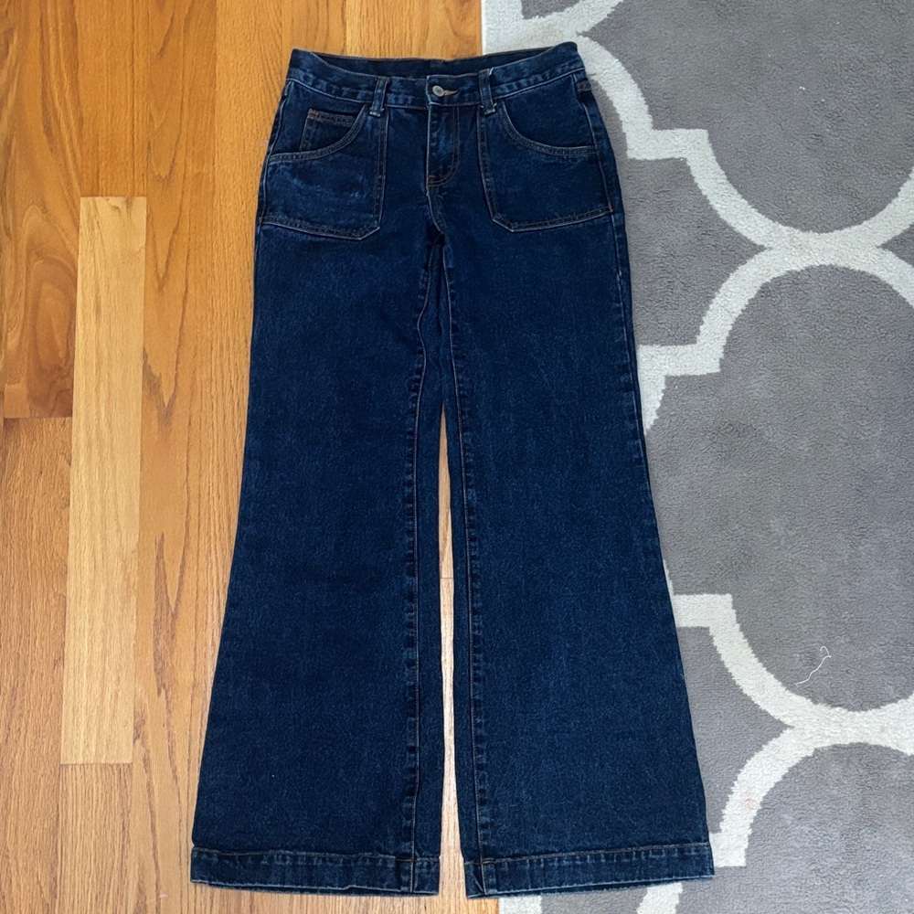 Brandy Melville Dark Blue Flare Jeans